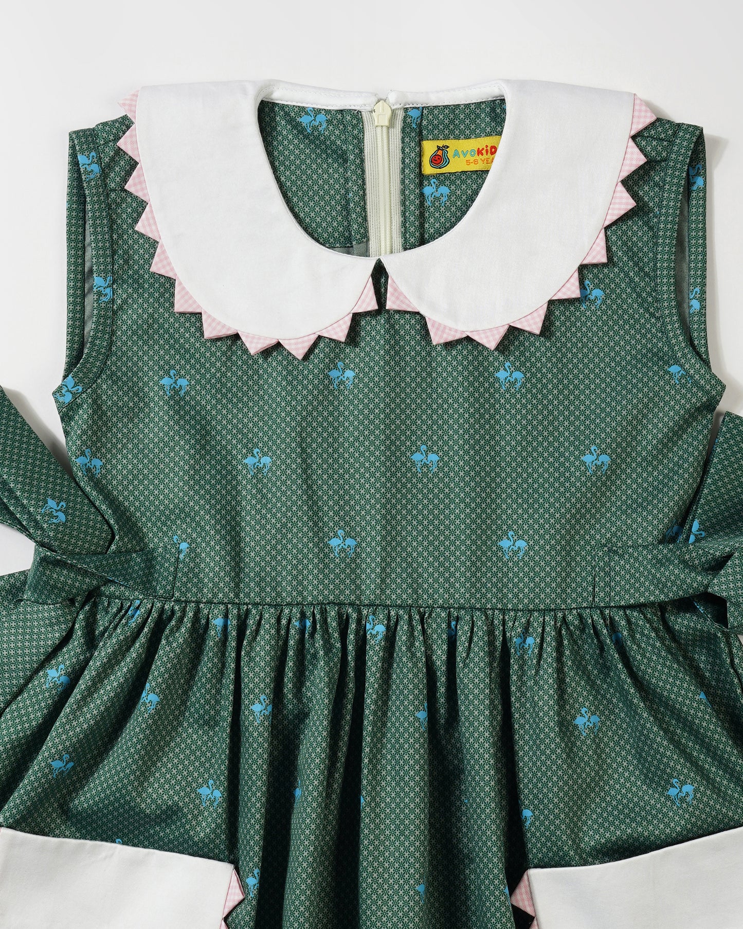 Girls Pretty collar stylish dress
