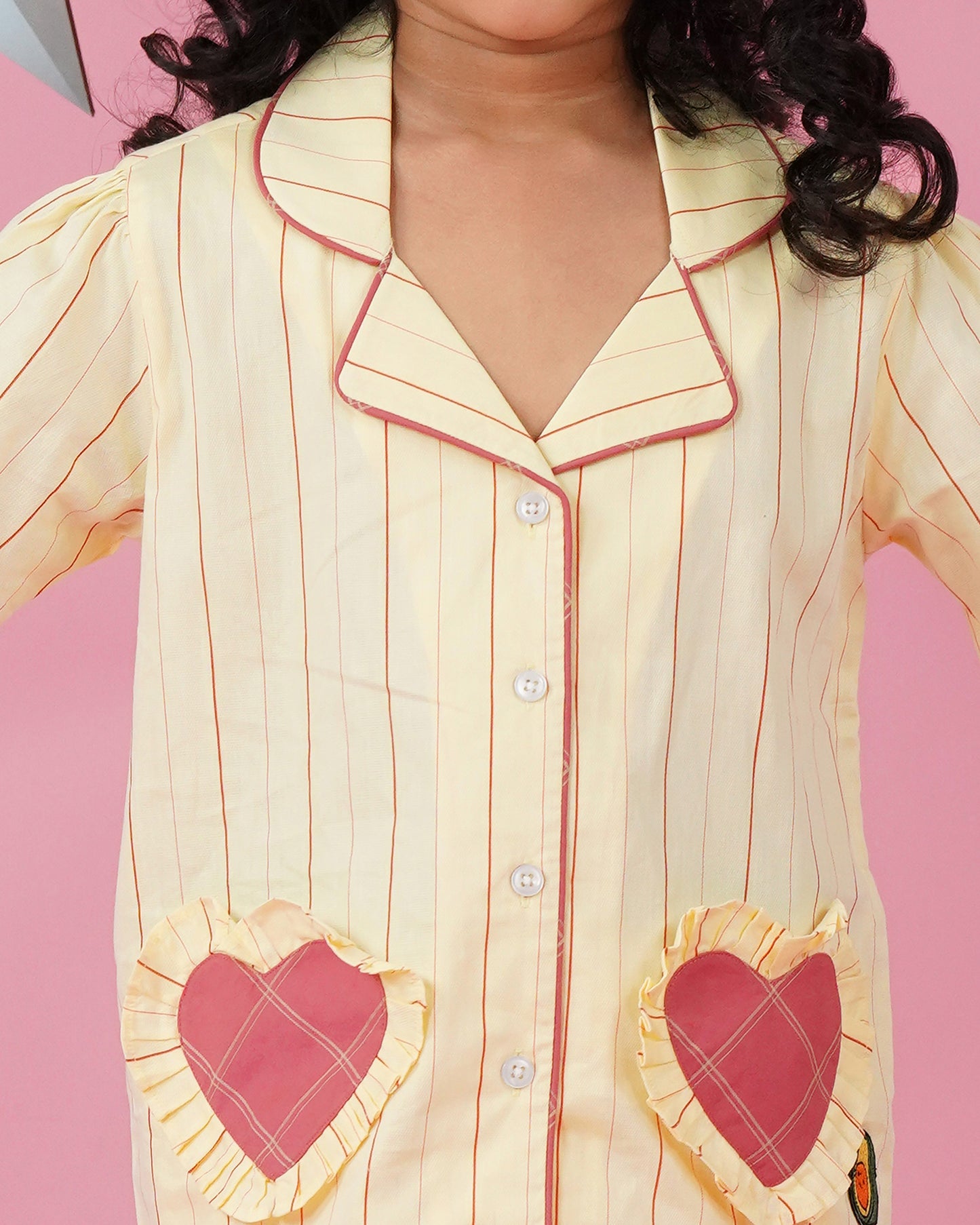 Girls Heart Retro lounge set