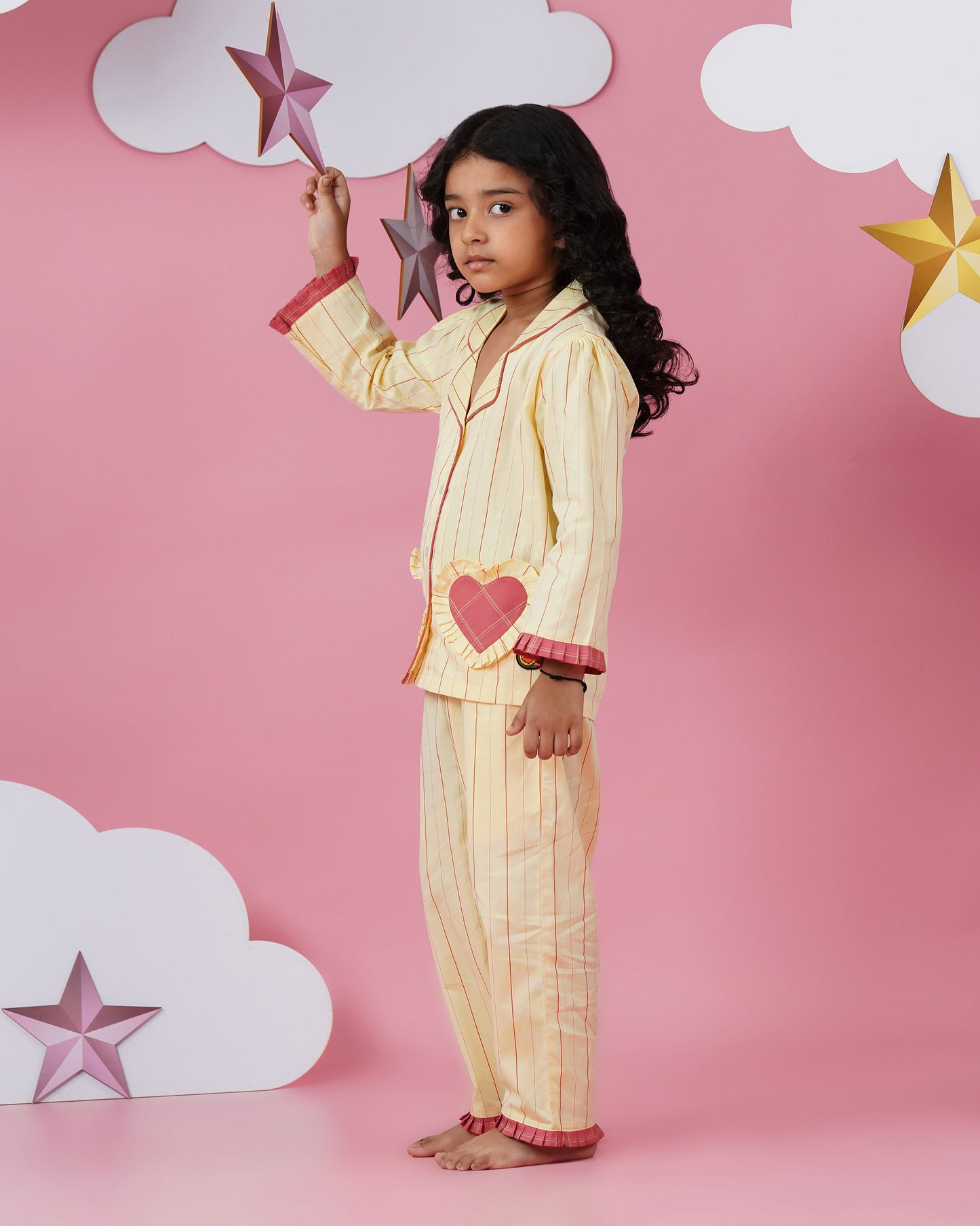 Girls Heart Retro lounge set