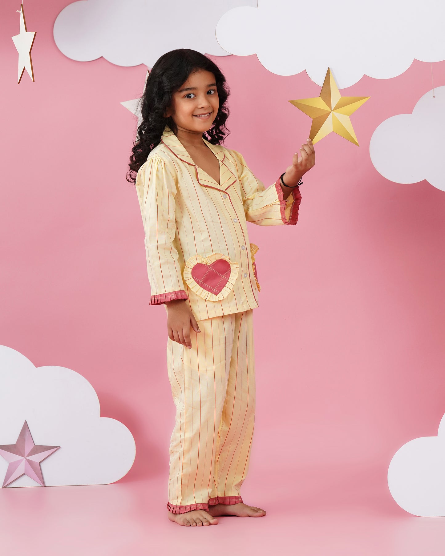 Girls Heart Retro lounge set