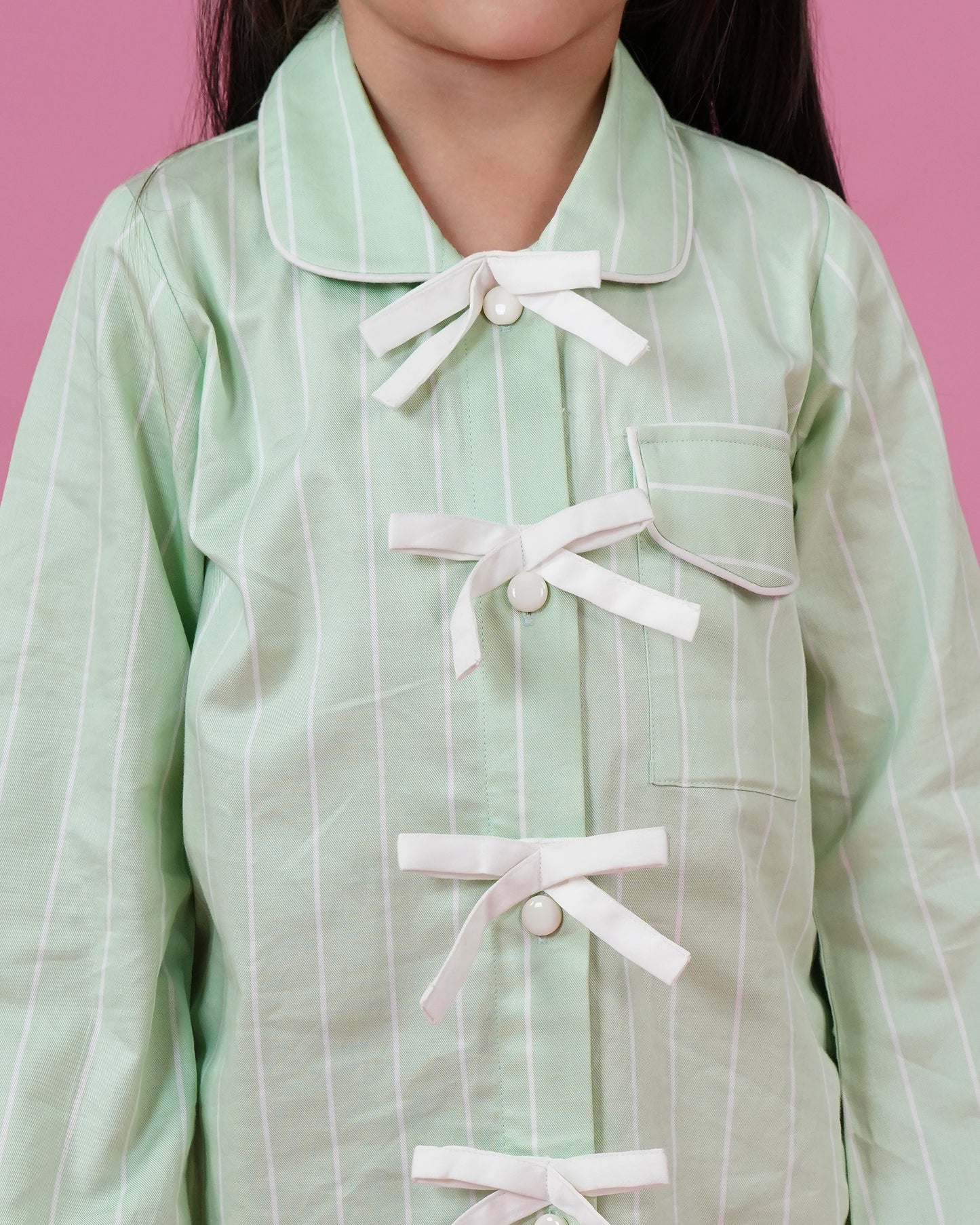 Girls Little Avocado Shirt dress