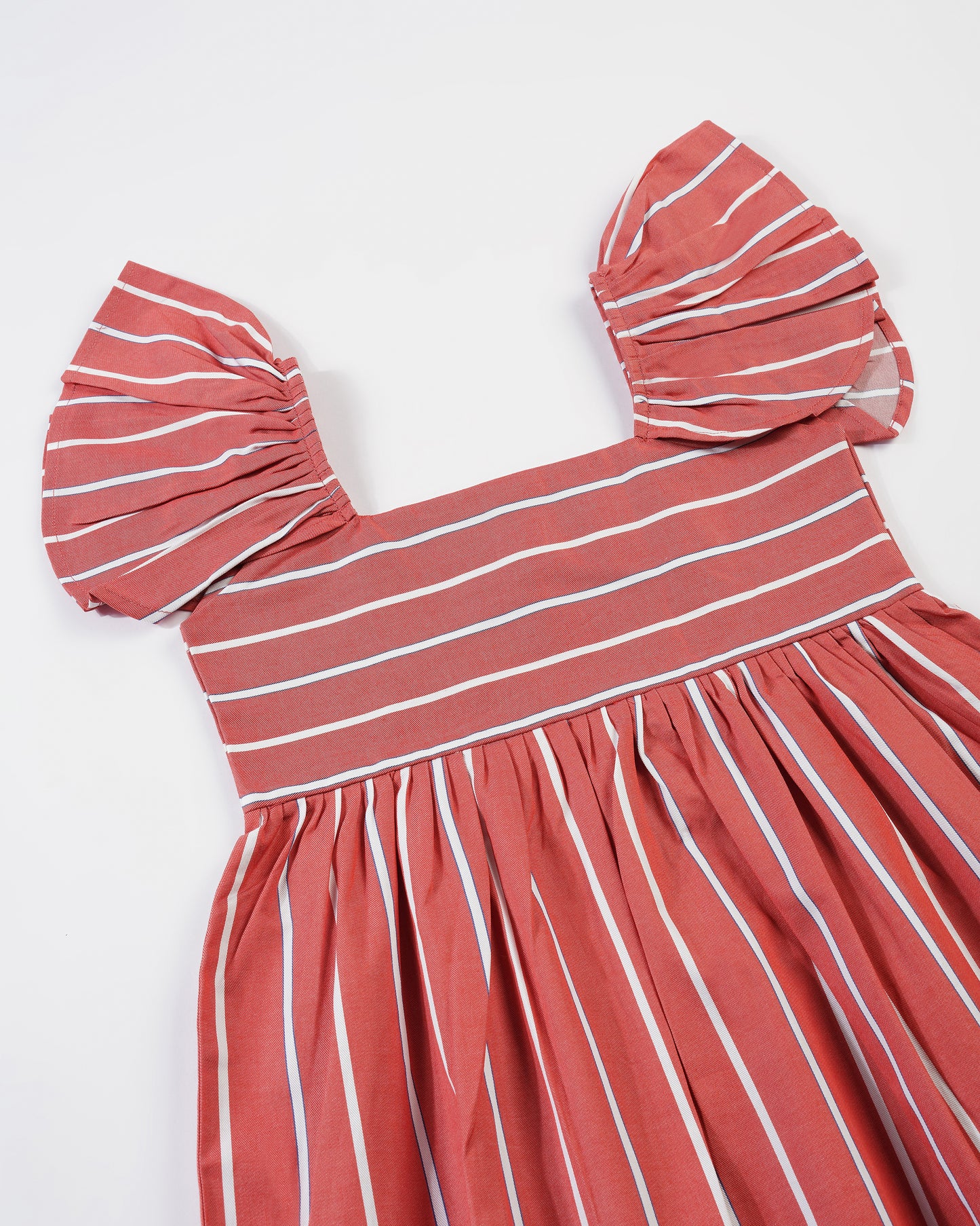 Girls Little Moana Buttoned Back Dress