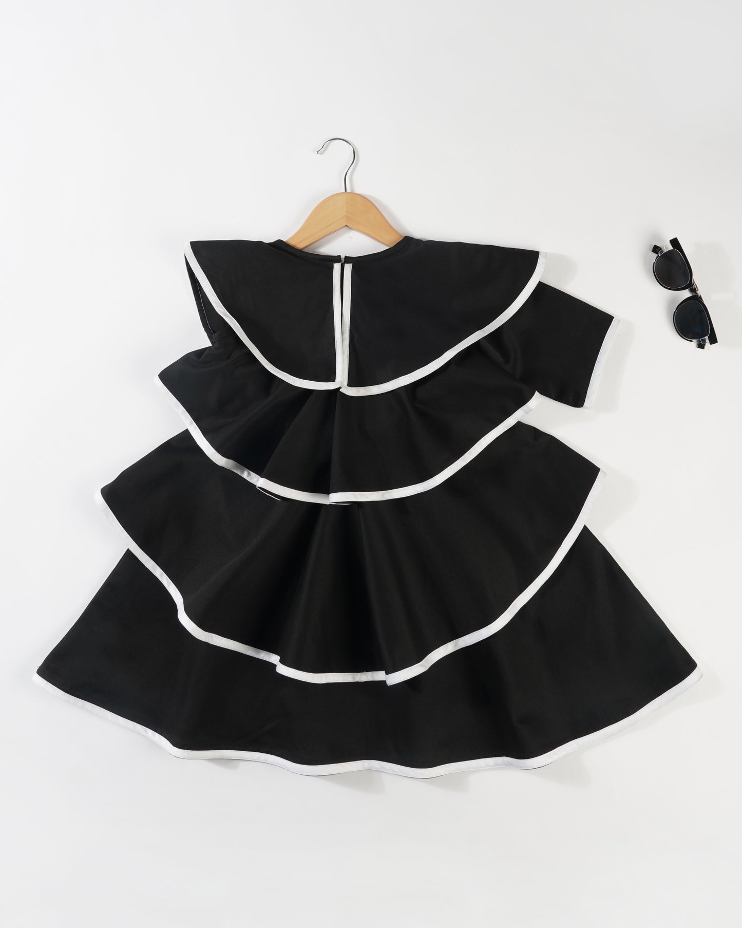 Girls Little Matilda One shoulder dress