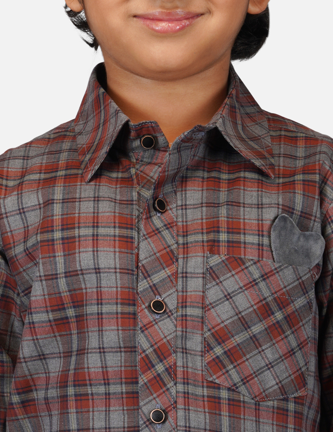 Boys Heart Pocket shirt