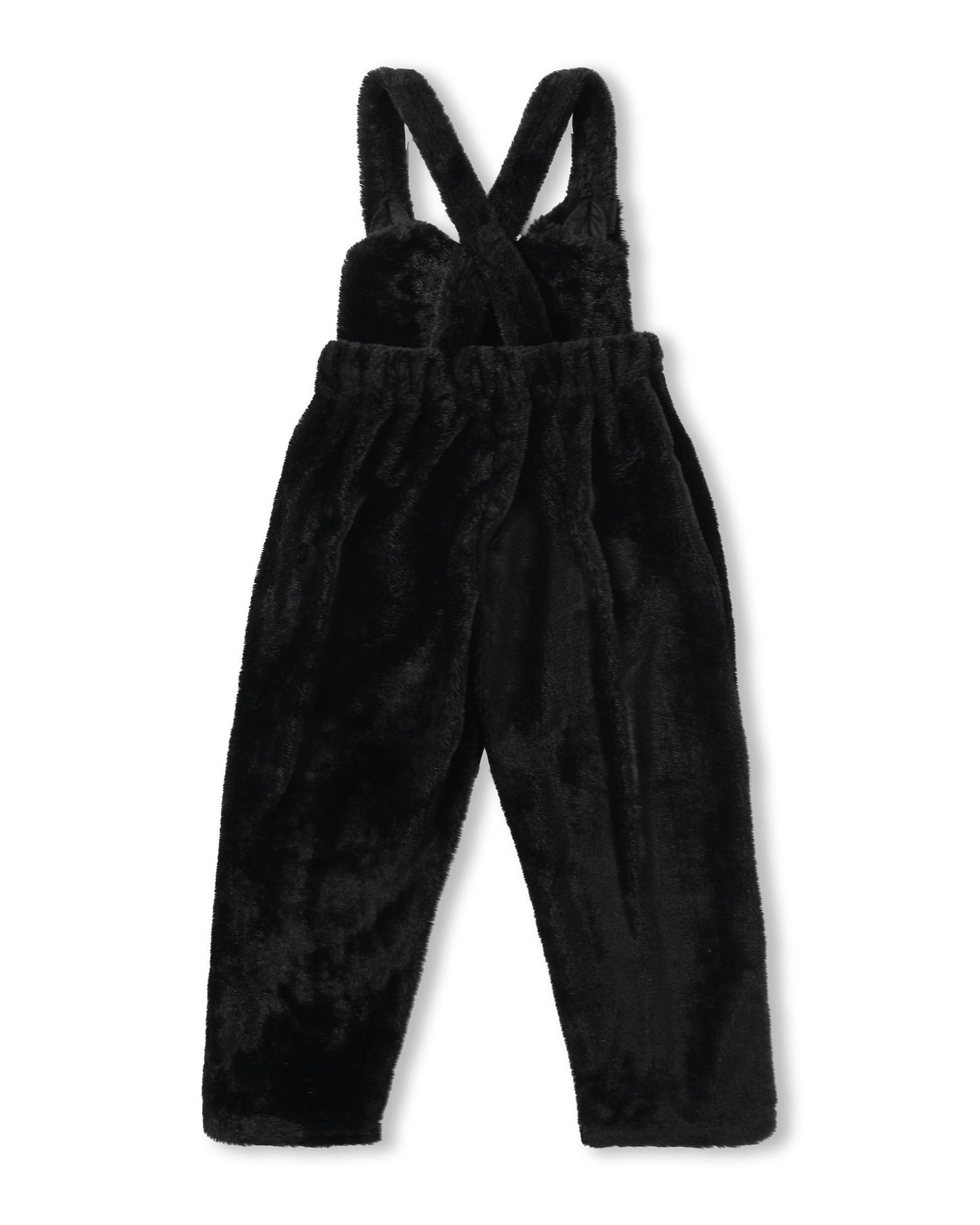 Girls Kawaii Kitty Fur Jumpsuit