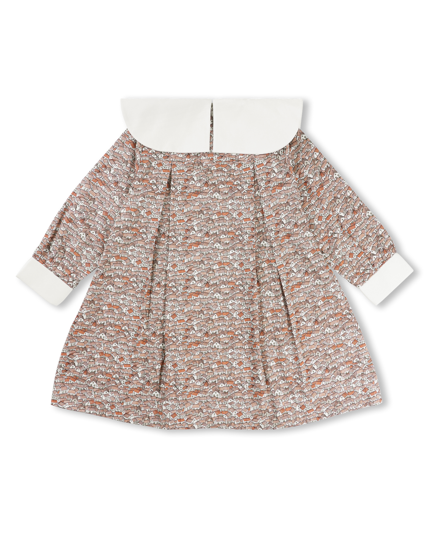 Girls Contrast Twirl Fun Dress