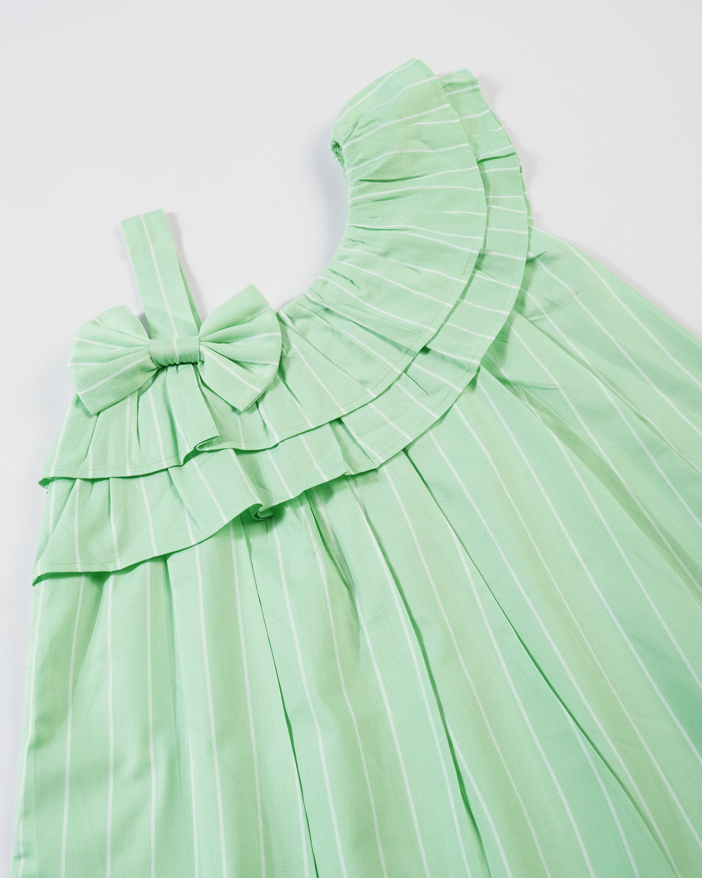 Girls One Shoulder Playful Dress