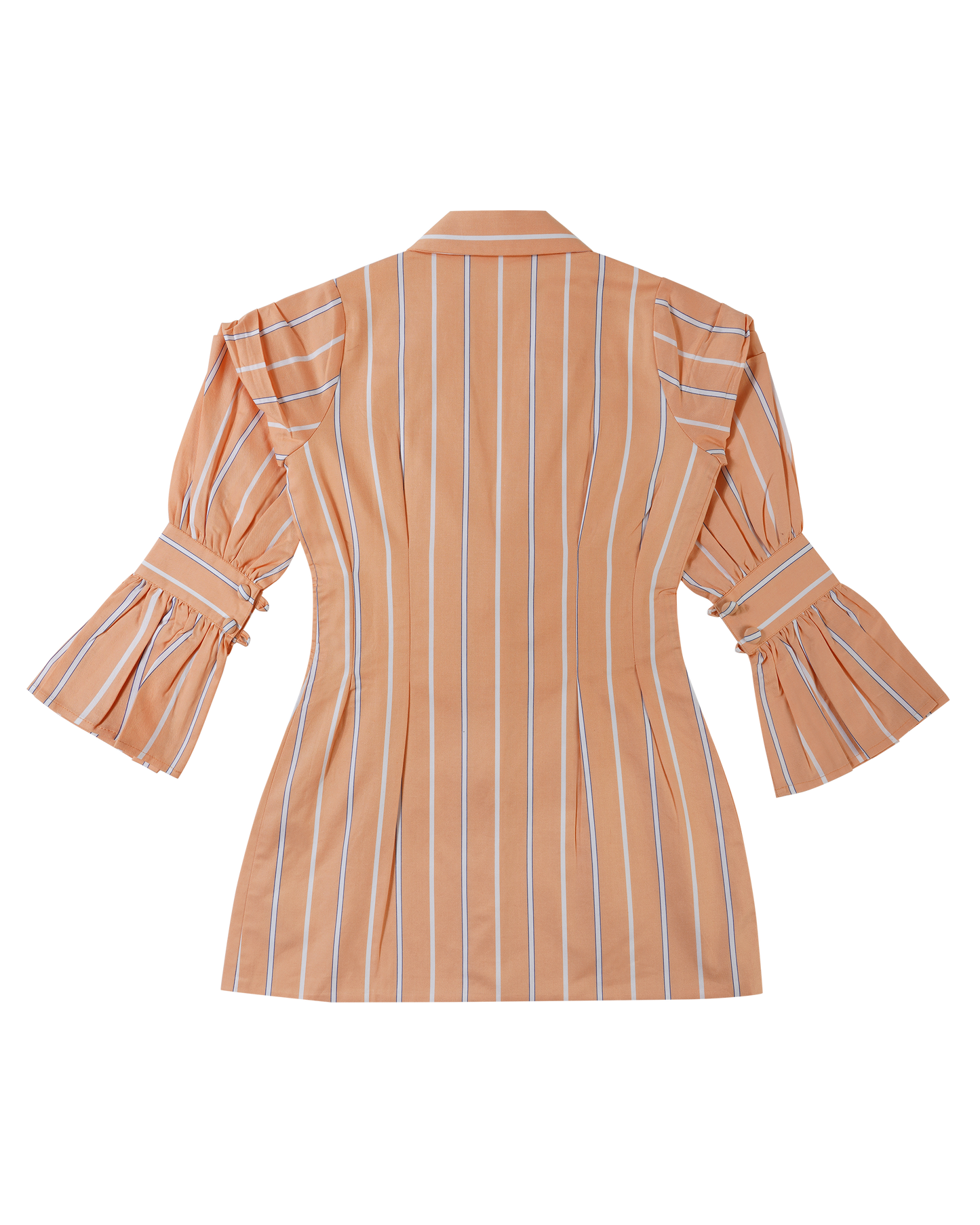 Girls Peach Princess Blazer Dress