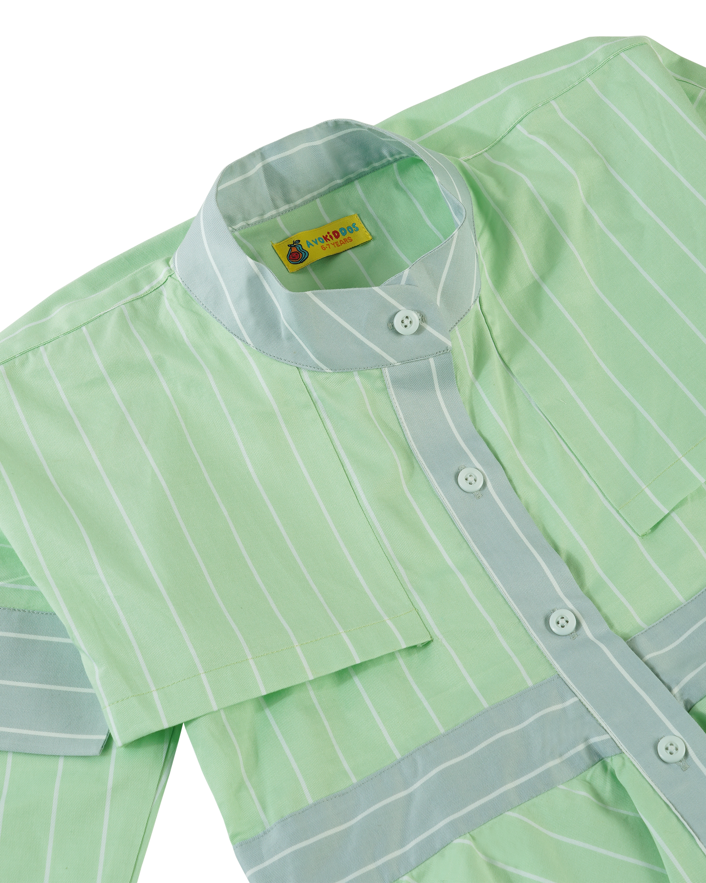 Girls Layered Stripe Tribe Dress