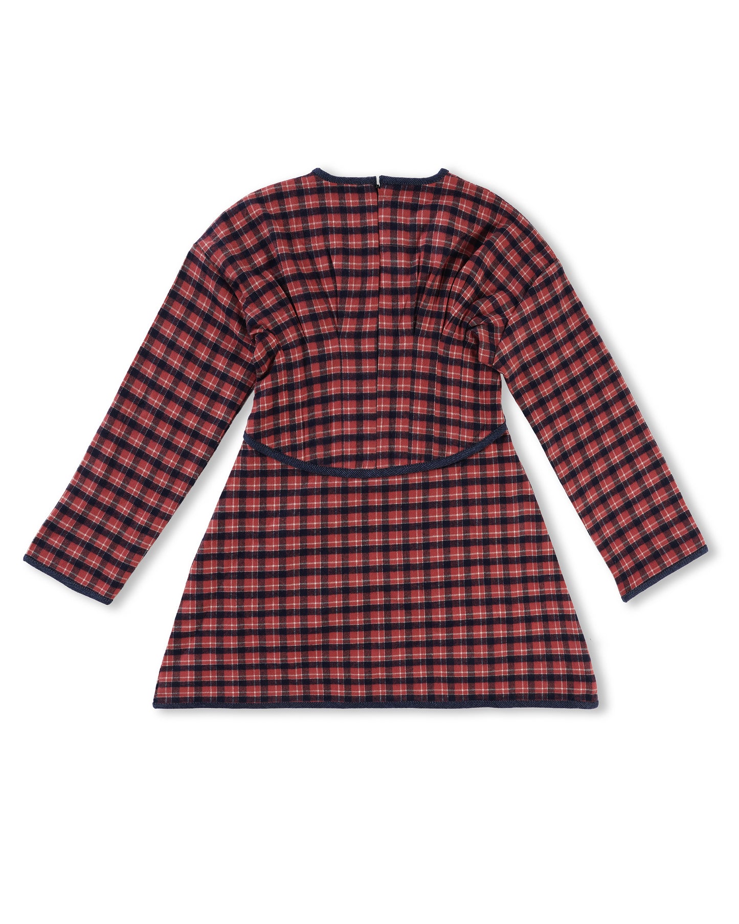 Girls Candy Cane Tapered Dress