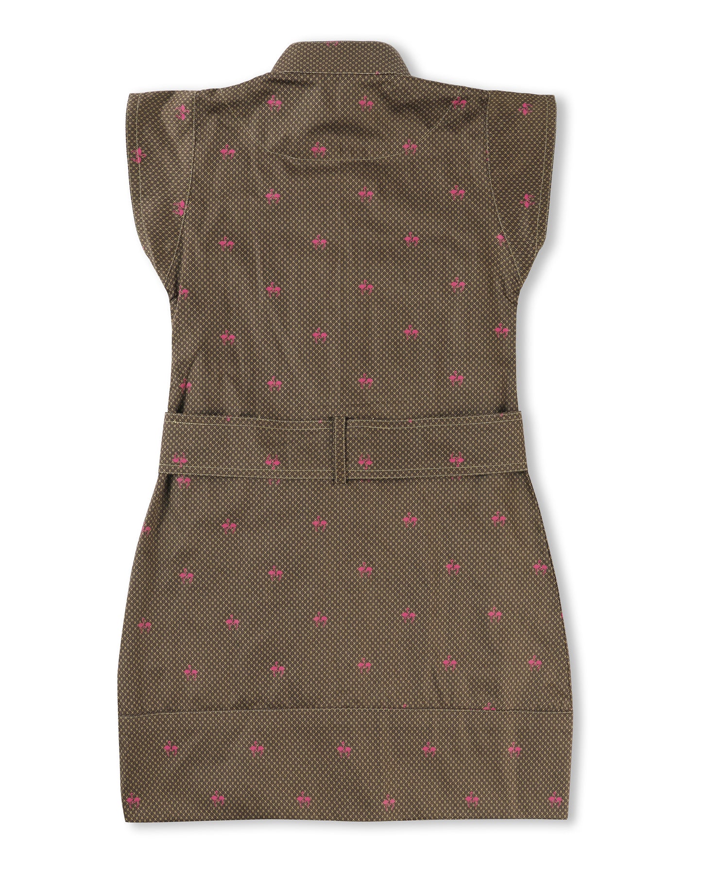 Girls Happy Hopper Belted Dress