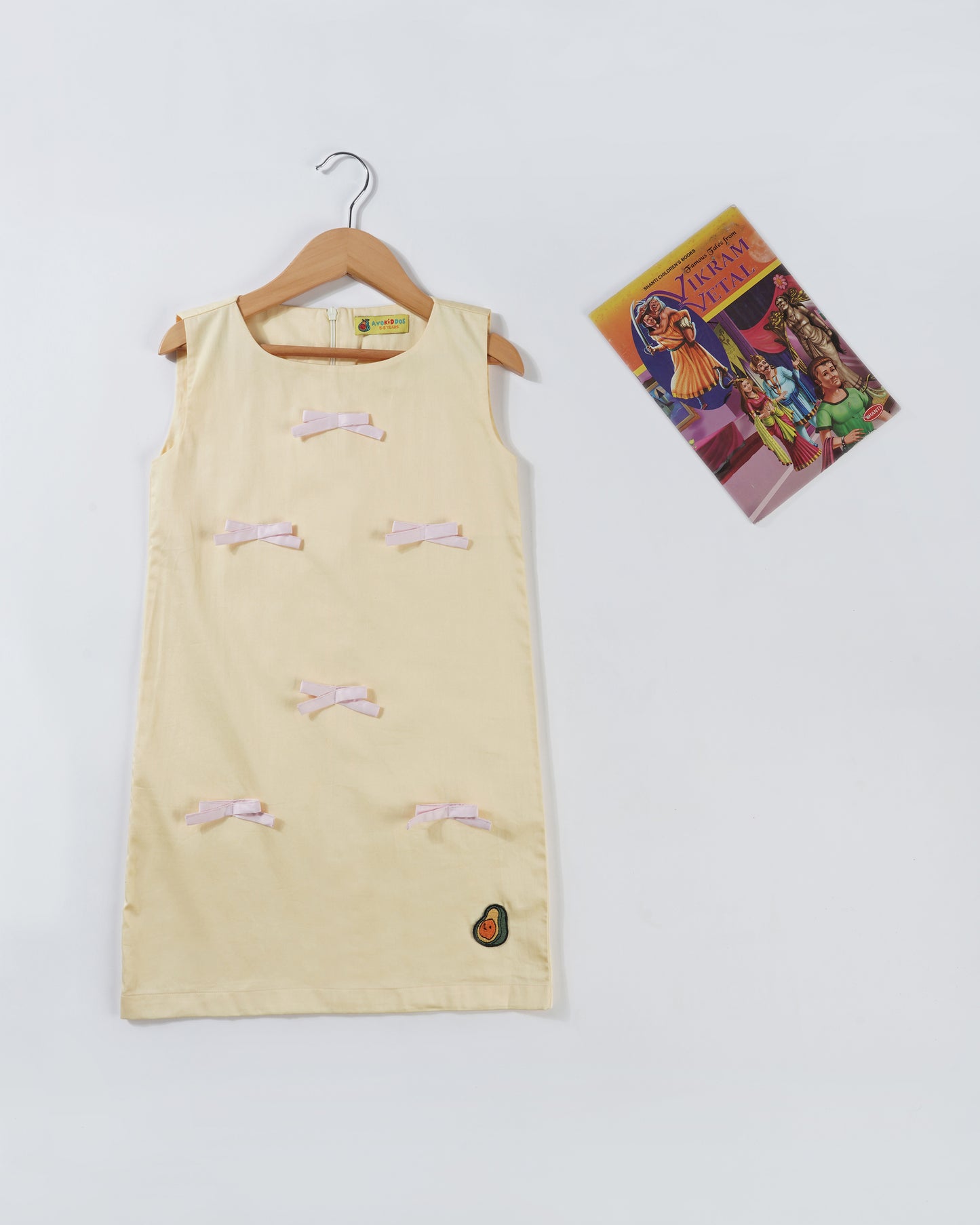 Girls Front Tiny Bows Dress