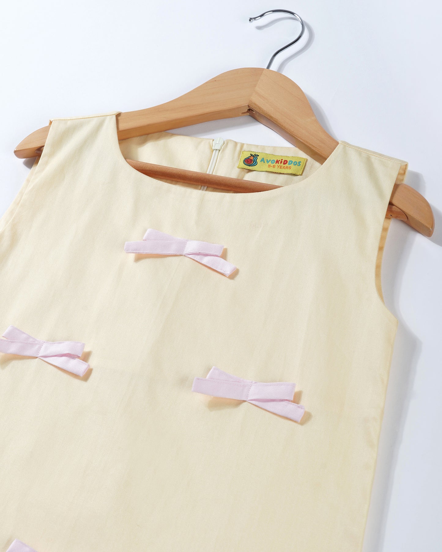 Girls Front Tiny Bows Dress