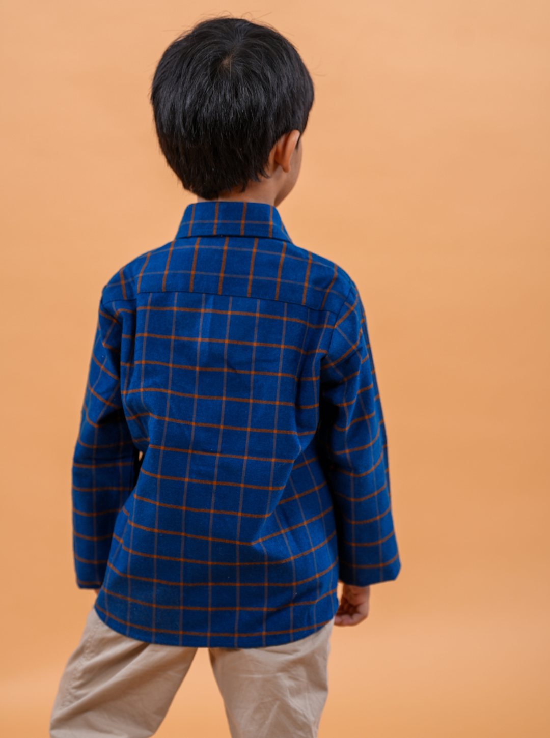 Boys Patch pocket winter overshirt