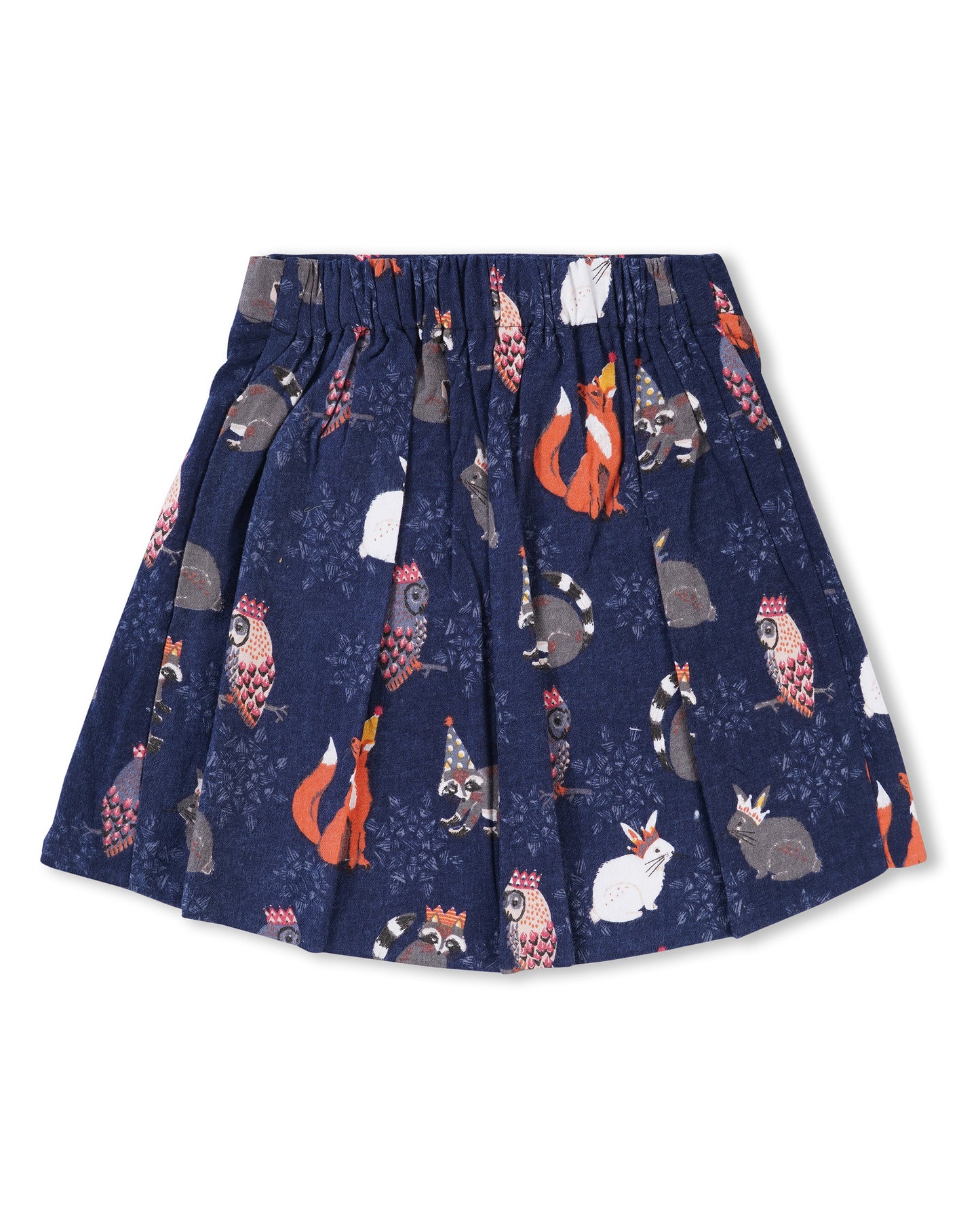 Girls Holiday Hug Flannel Skirt