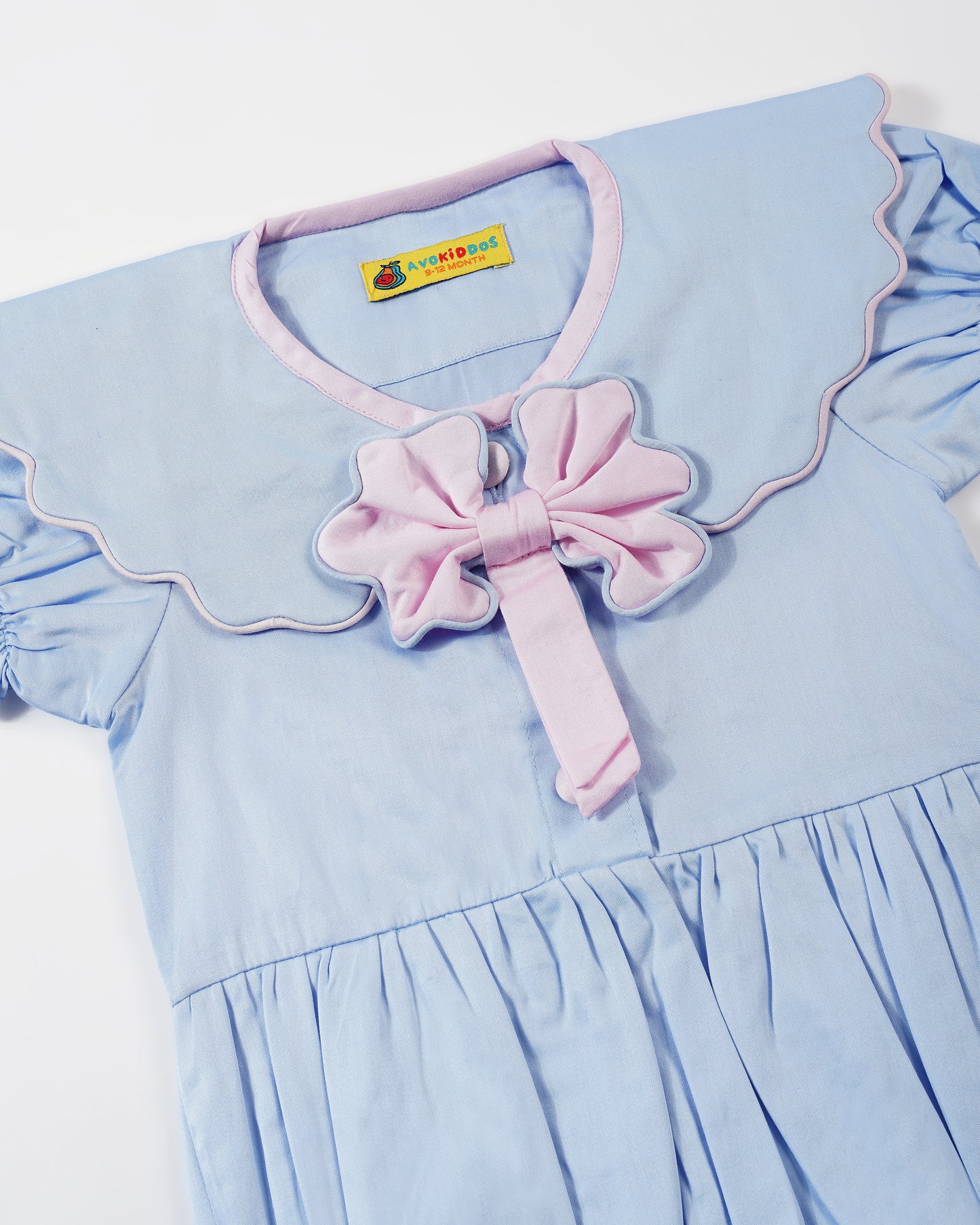 Baby Girl Front Bow Romper