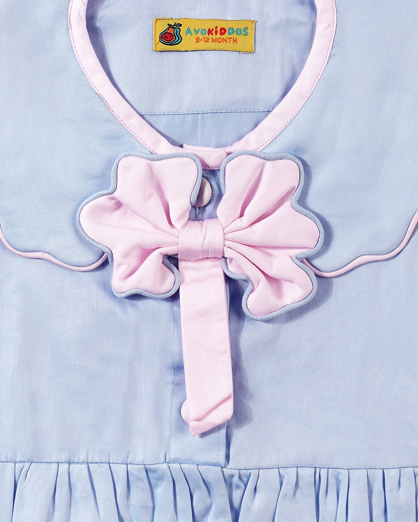 Baby Girl Front Bow Romper