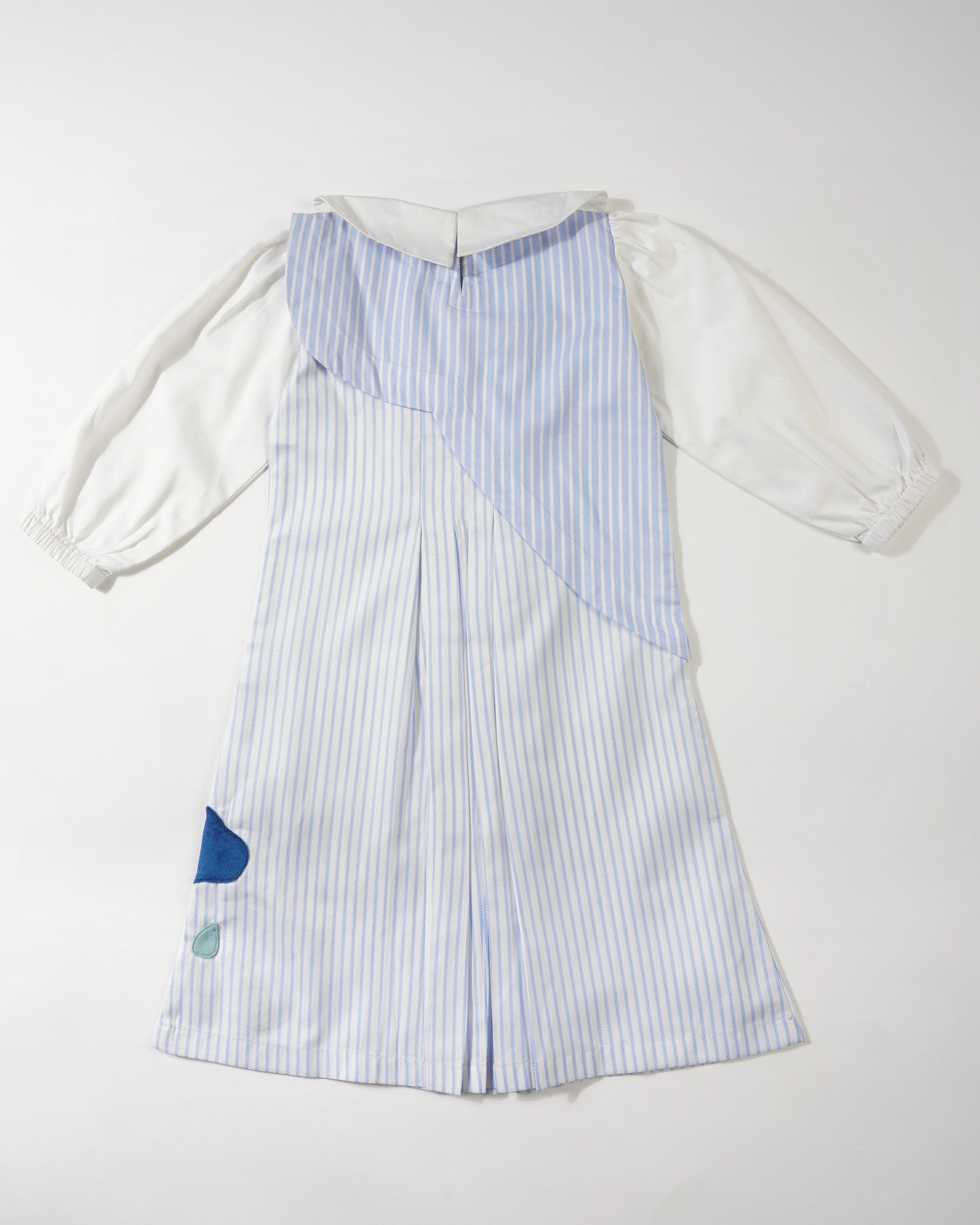 Girls Cloud Pocket Layered dress