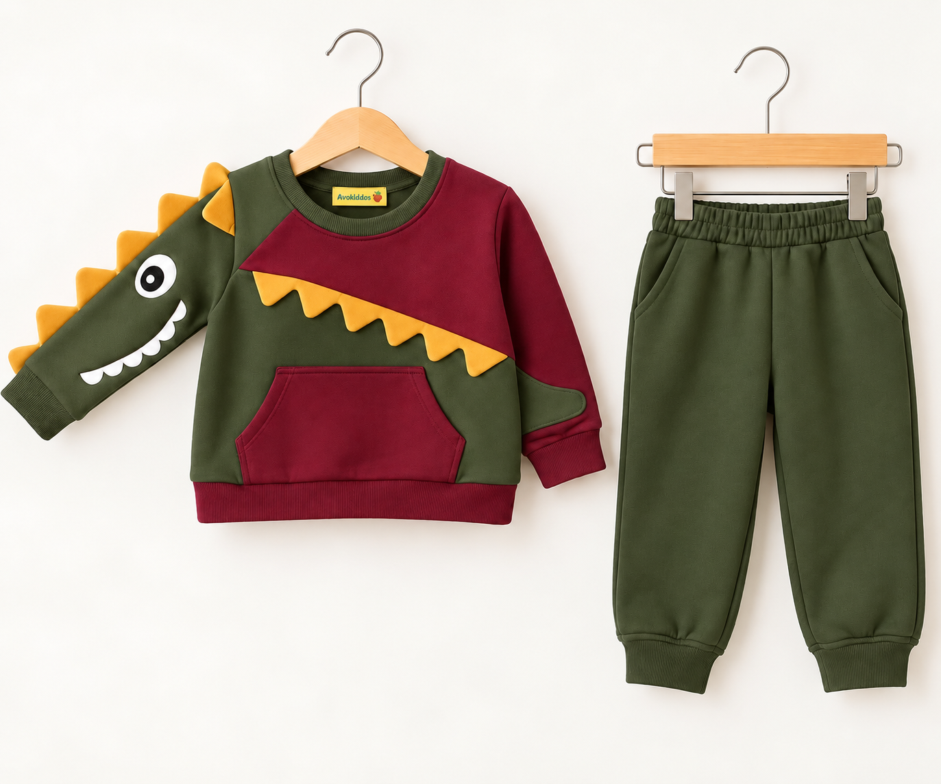 Unisex Colorblocked Later Alligator Joggers