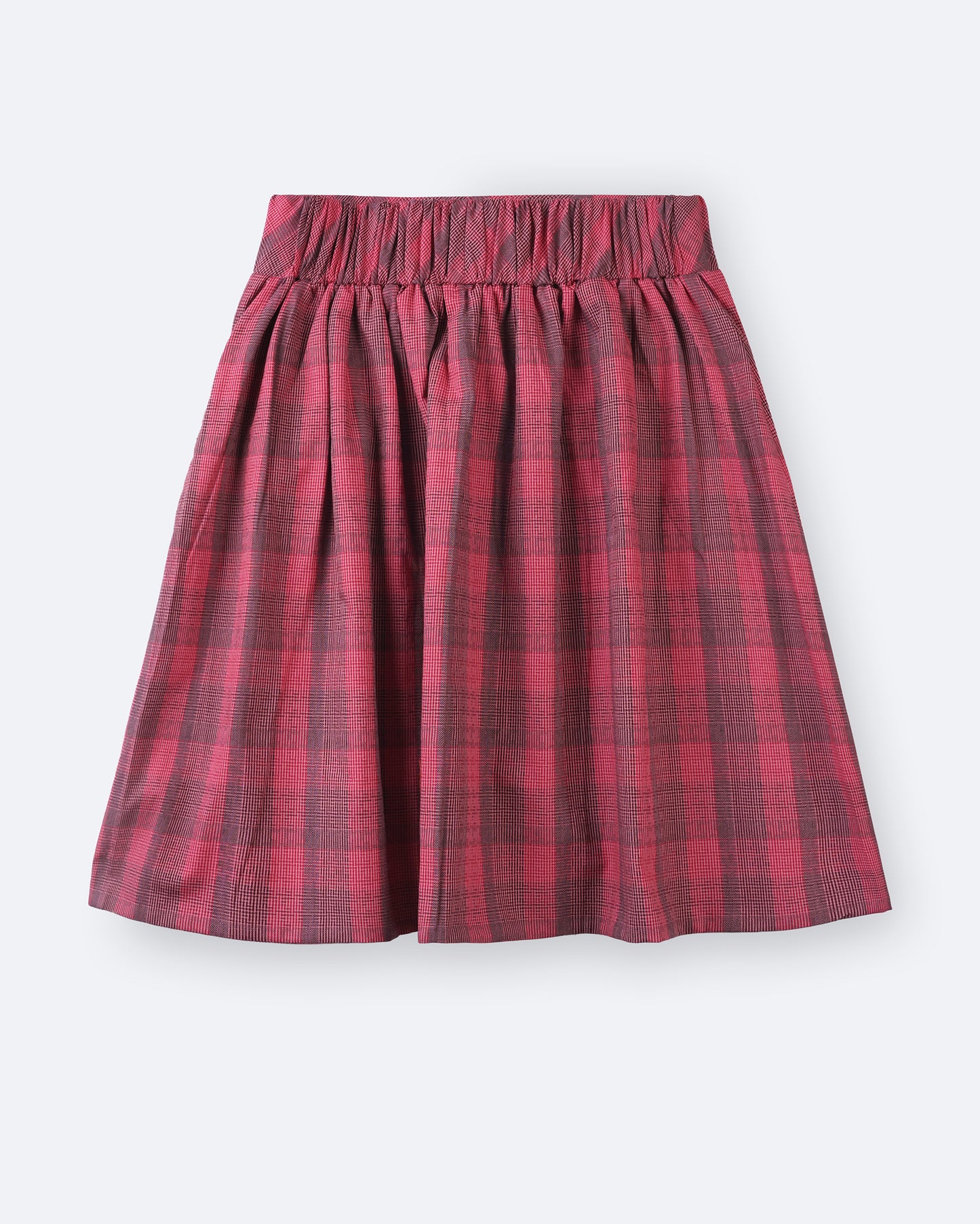 Girls Starburst Checks Skirt