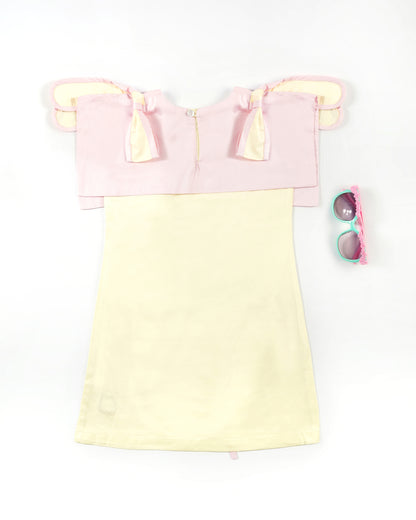 Girls Little Labubu Shoulder Dress