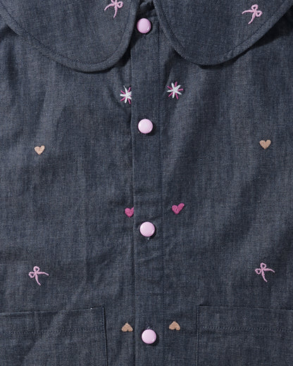 Bows & Hugs Denim Dress