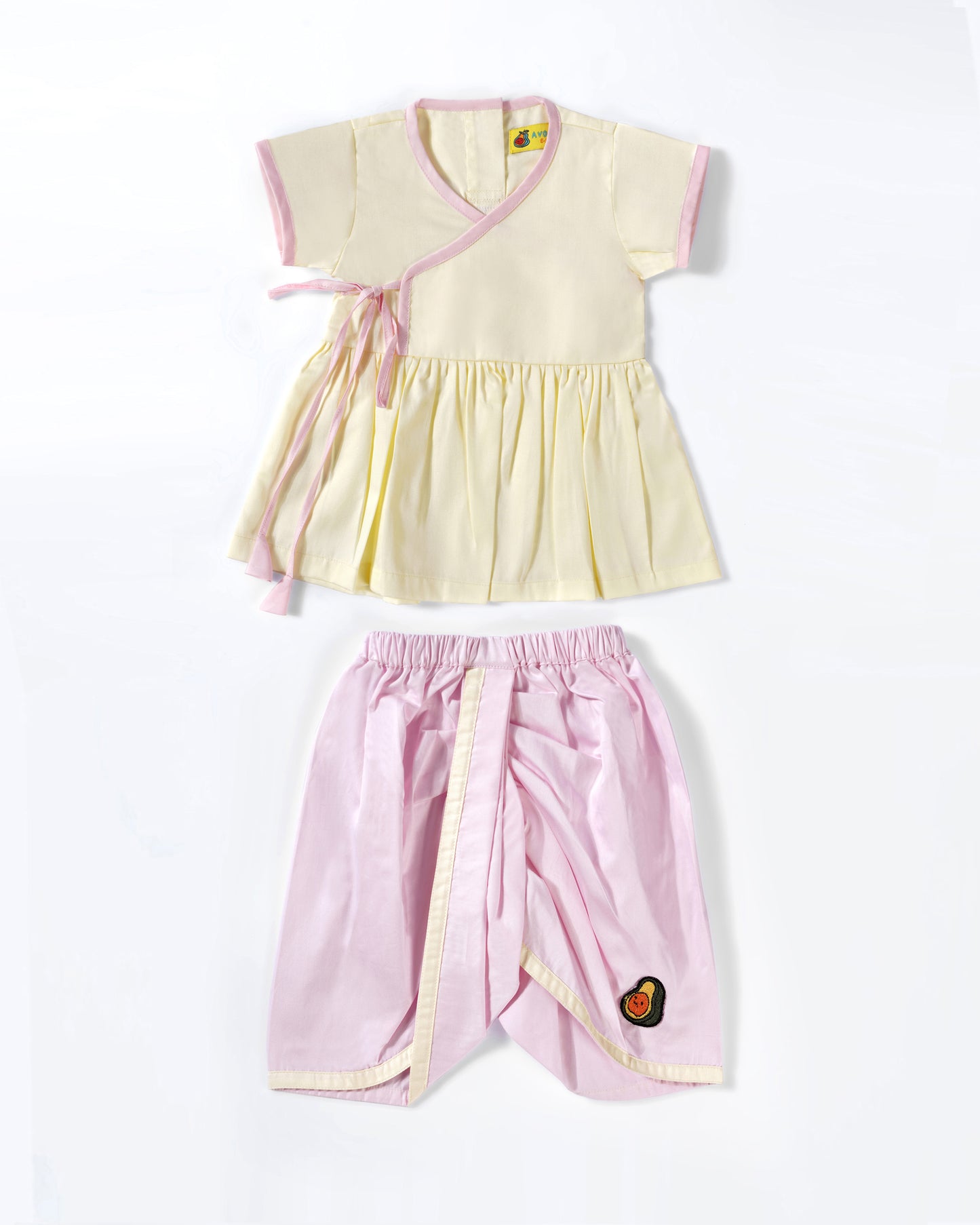Baby Grace Dhoti Coord Set