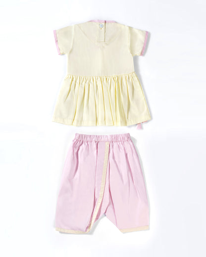 Baby Grace Dhoti Coord Set