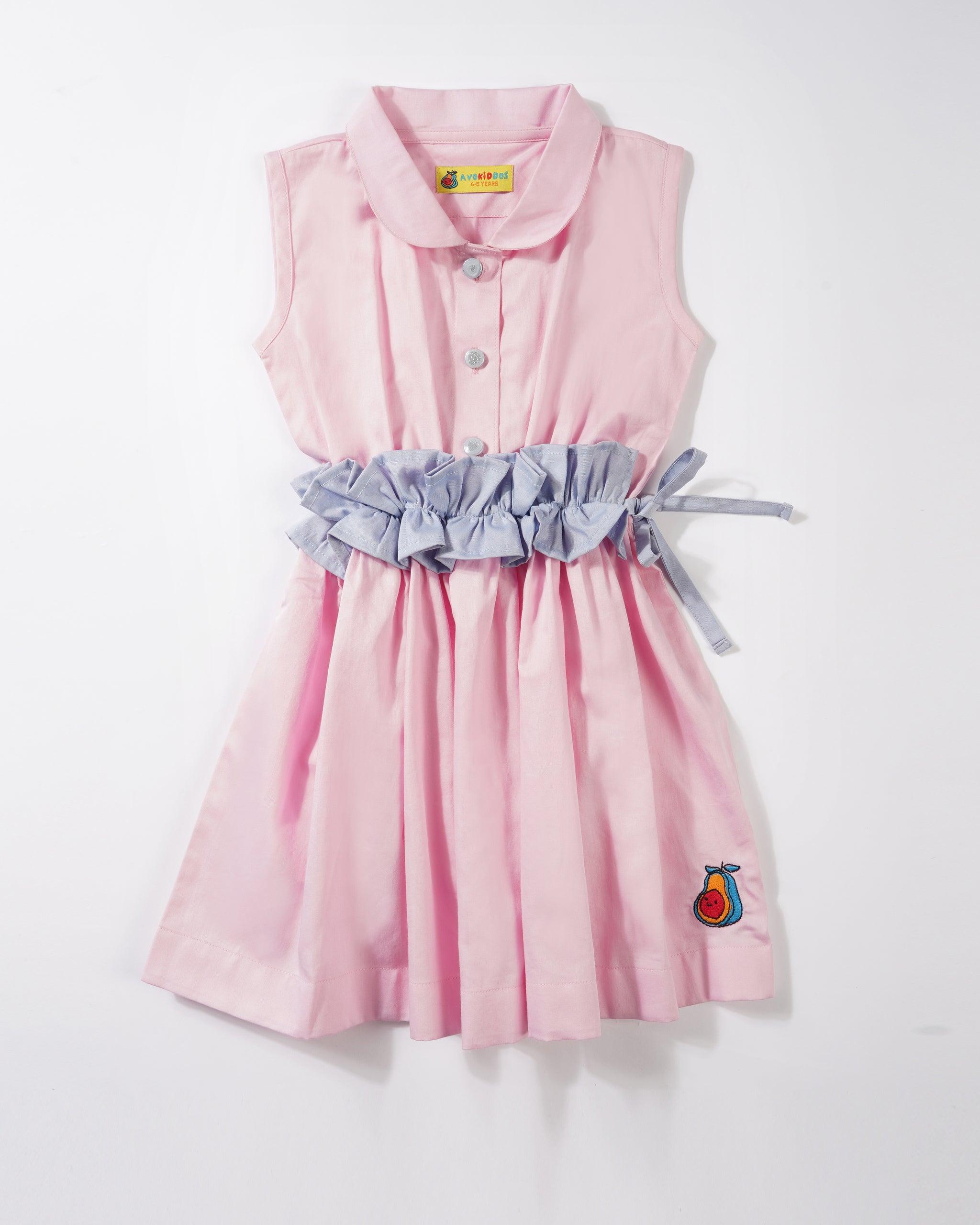 Girls Tie waist dress