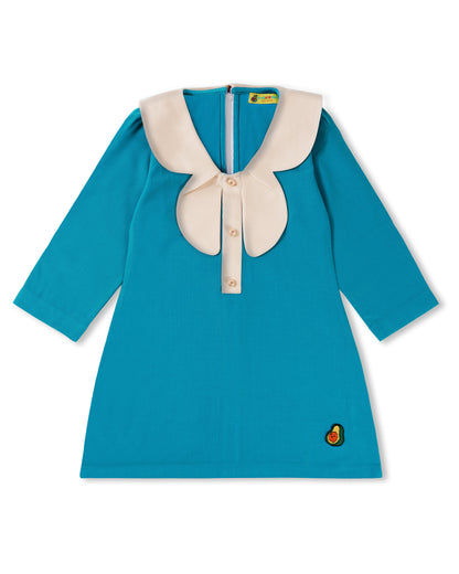 Girls Snowy Twinkle Skater Dress