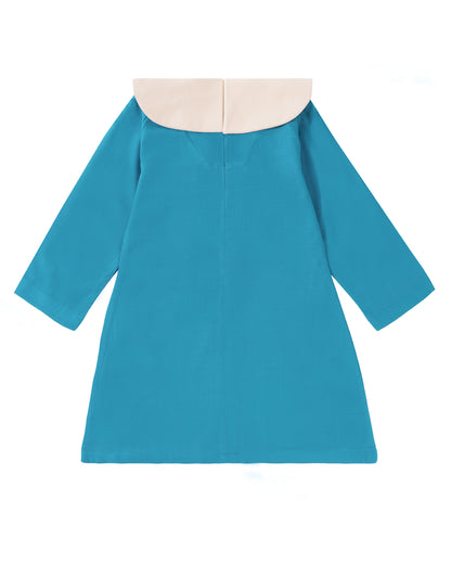 Girls Snowy Twinkle Skater Dress