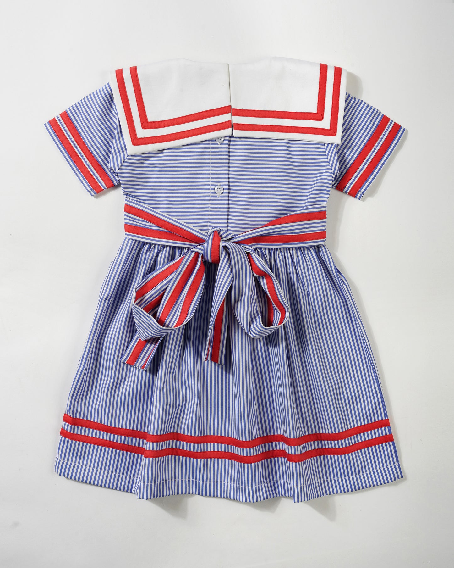 Girls contrast lining summer dress