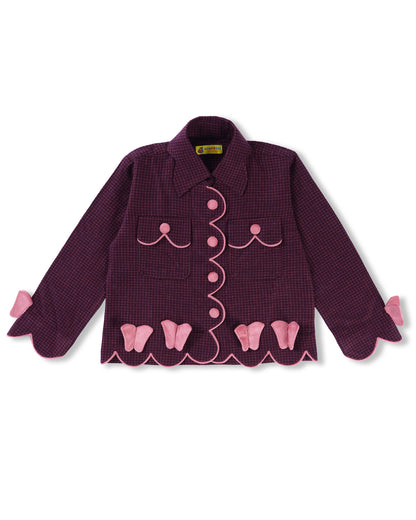 Girls Merry Berry Butterfly Jacket