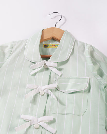 Avokiddos Girls Little Avocado Shirt dress