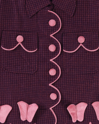 Girls Merry Berry Butterfly Jacket
