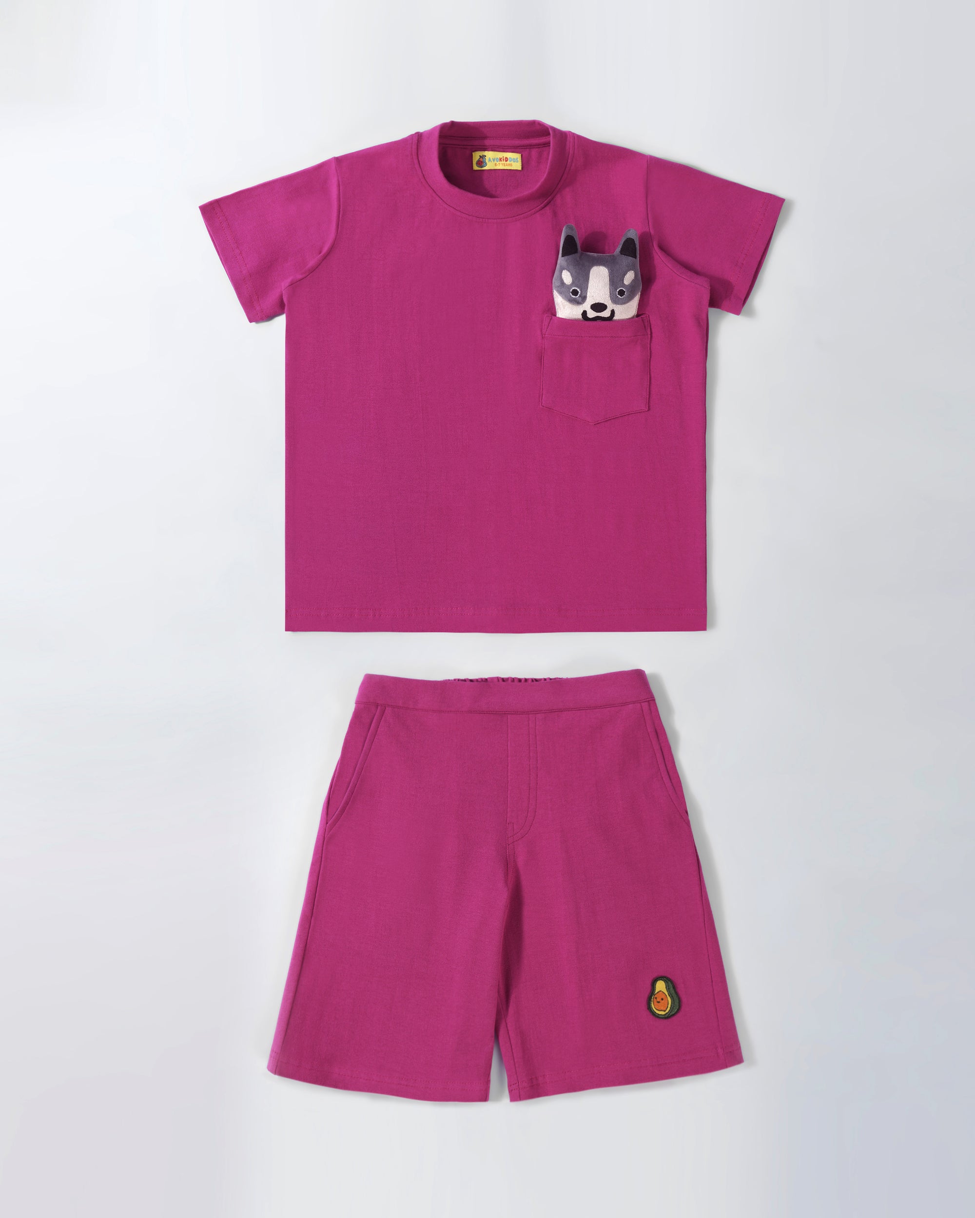 Unisex Peek-a-woof co-ord set