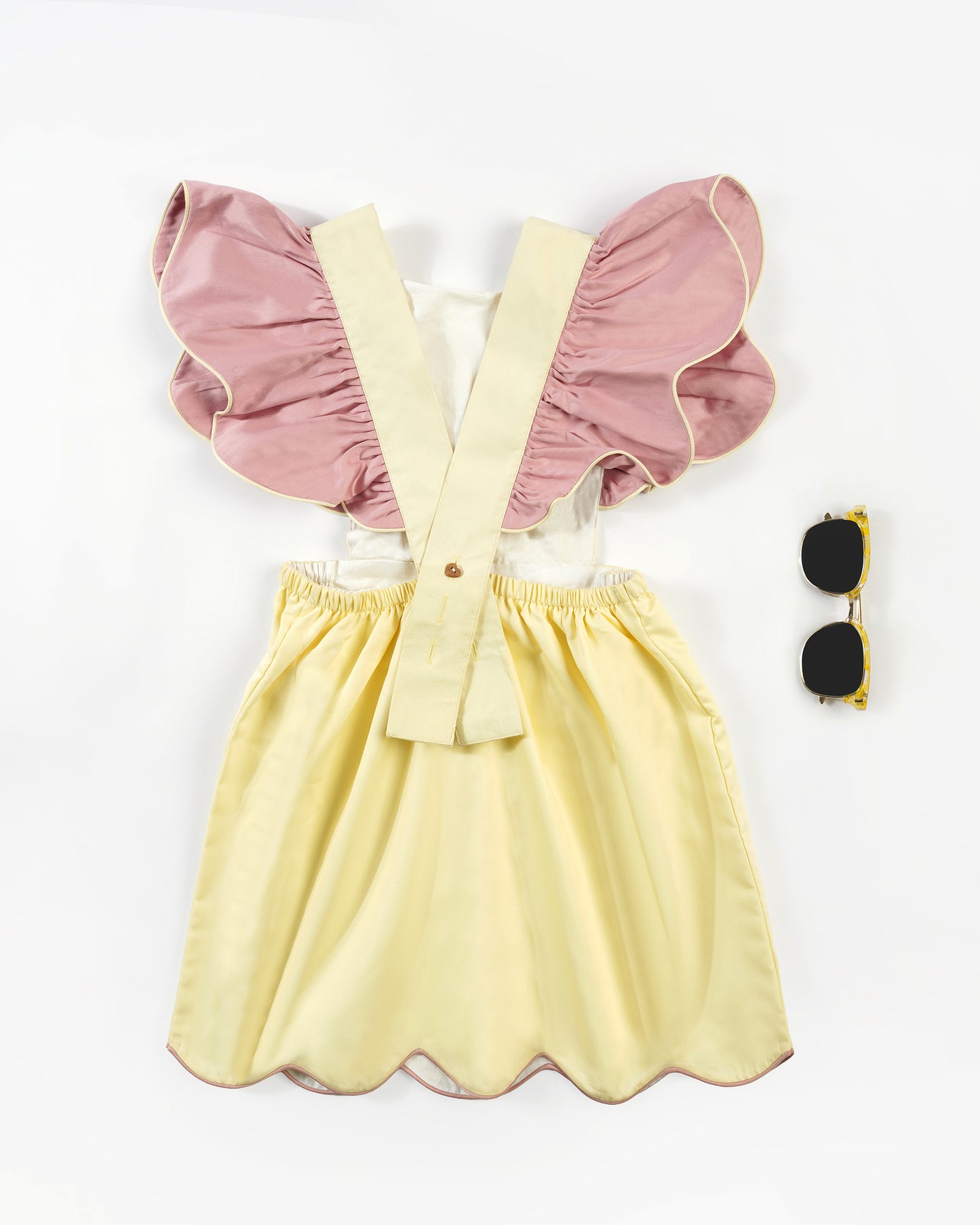 Girls Back Fly on the Wall Dress
