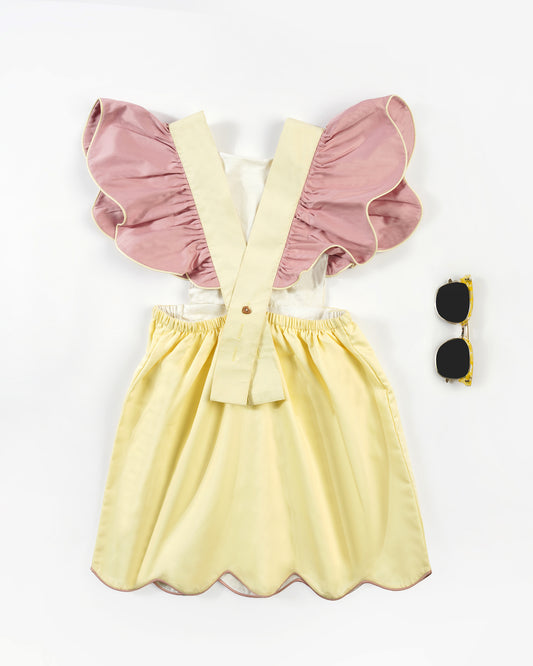 Girls Back Fly on the Wall Dress