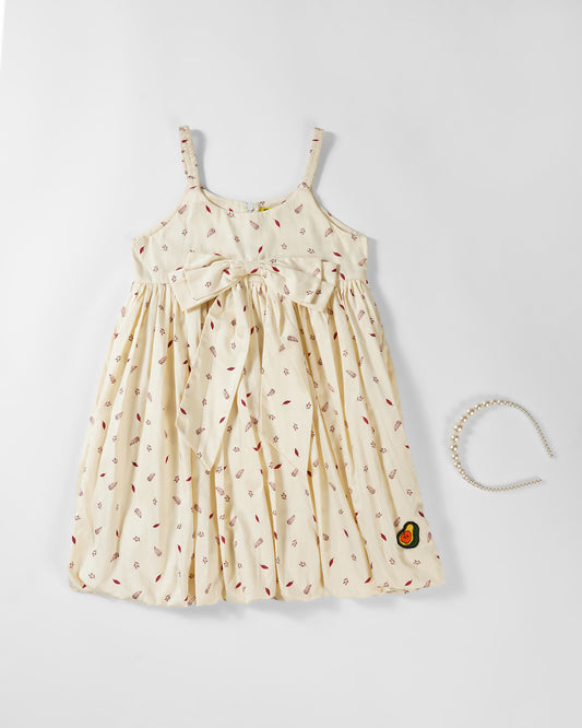 Girls Dreamy Doll Flowy Floral Dress