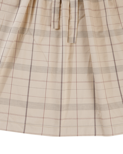 Girls Curly Collar Smart Dress