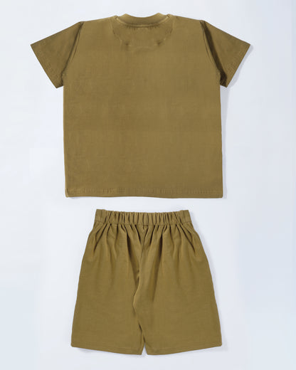 Unisex Peek-a-wolfie co-ord set