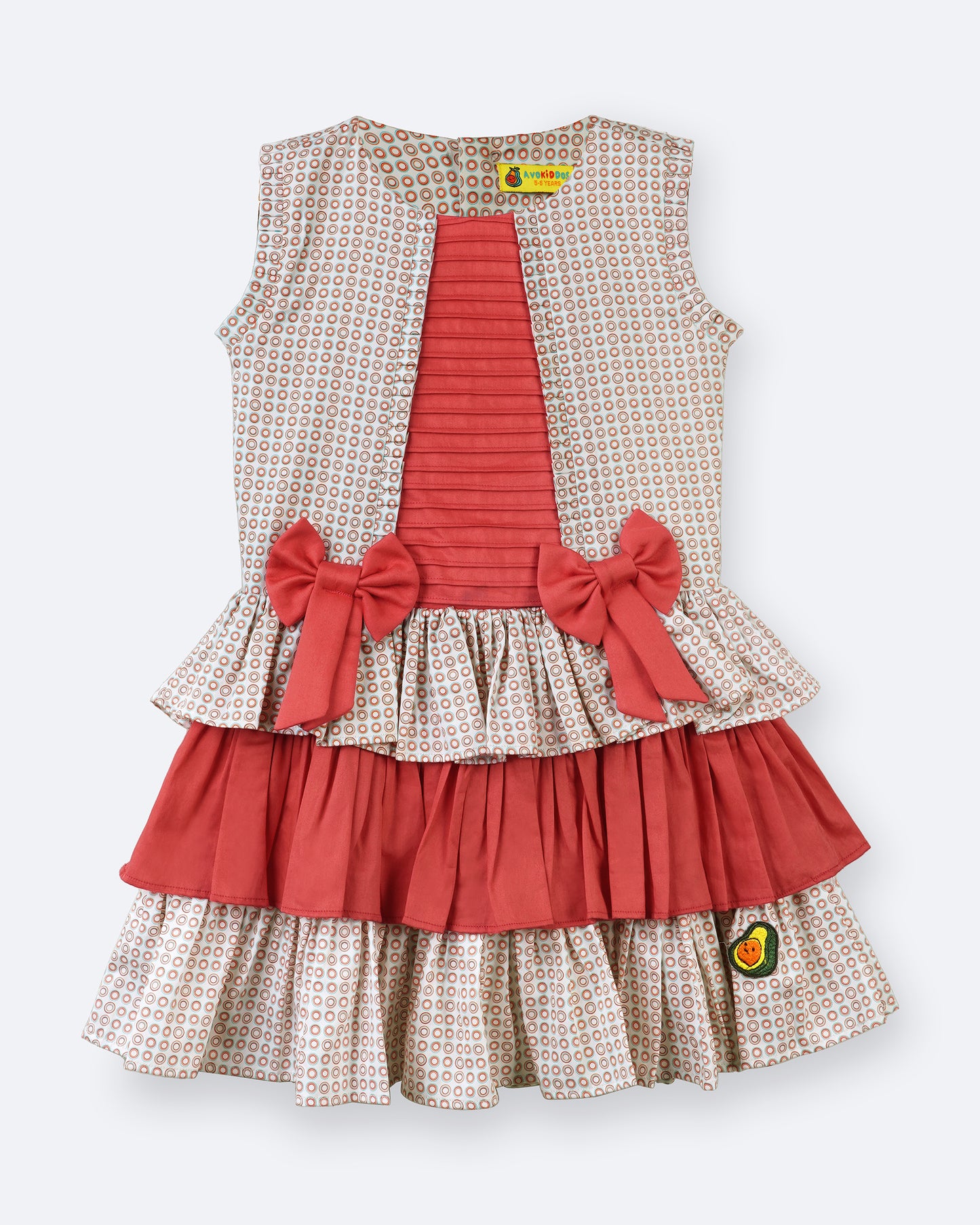 Girls Merry Trail Tulle Bow Dress