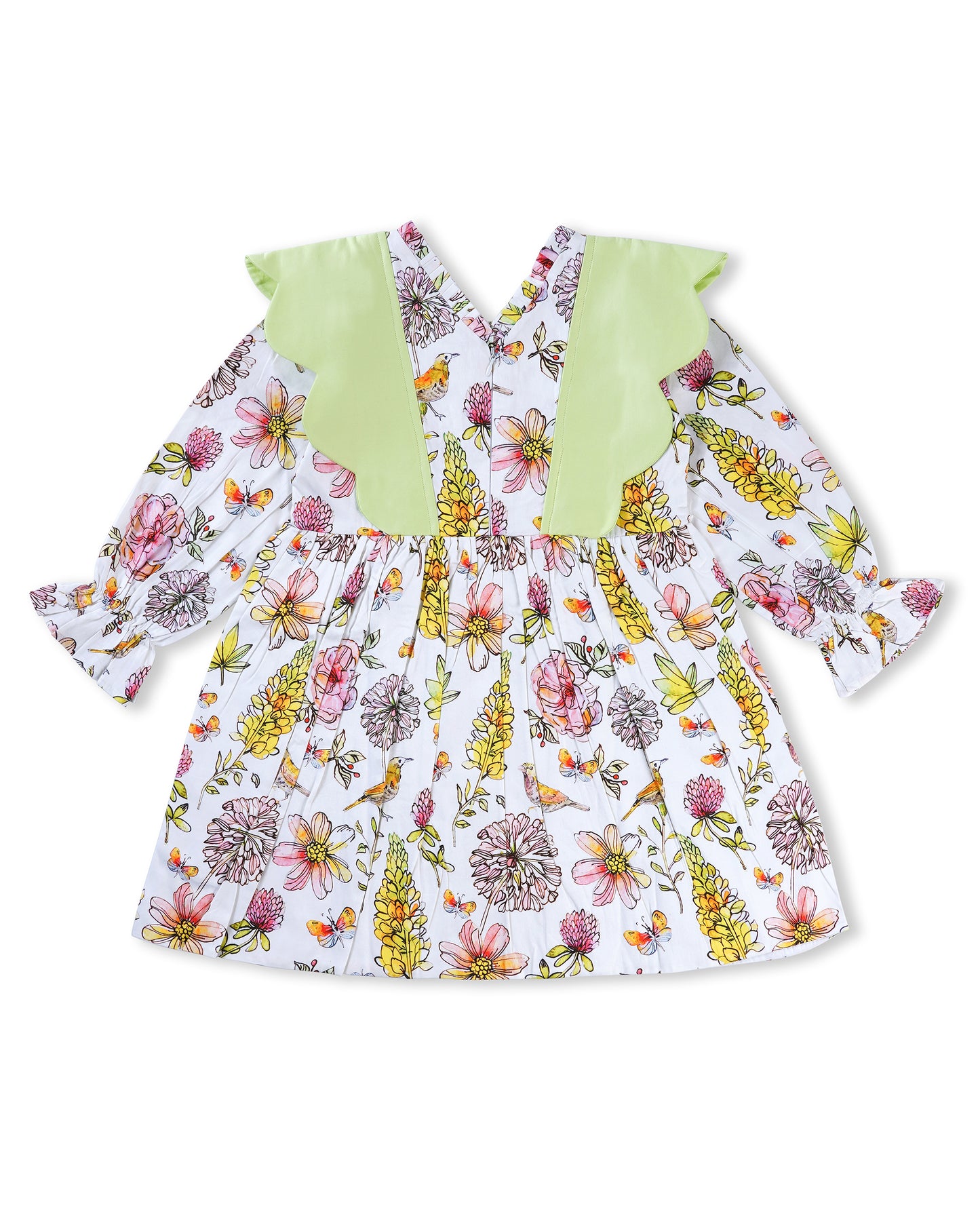 Girls Flower Flutter Dress
