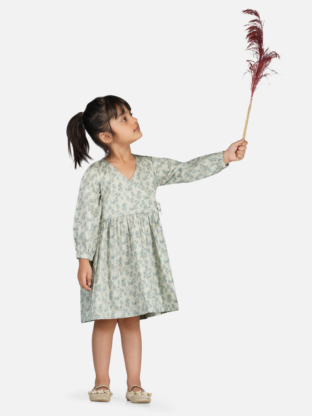 Girls cute kimono relaxed dress