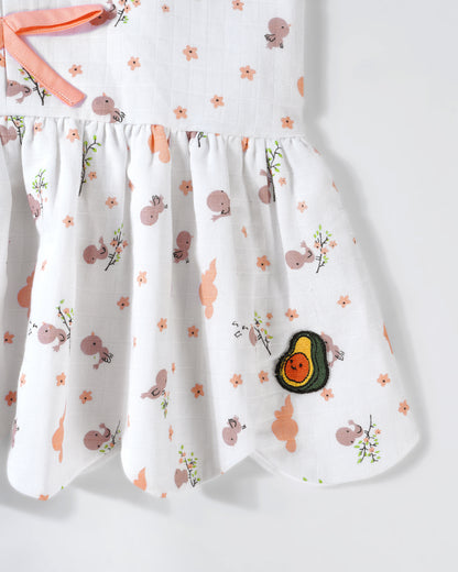 Spring Blossom Muslin Co-ord Set