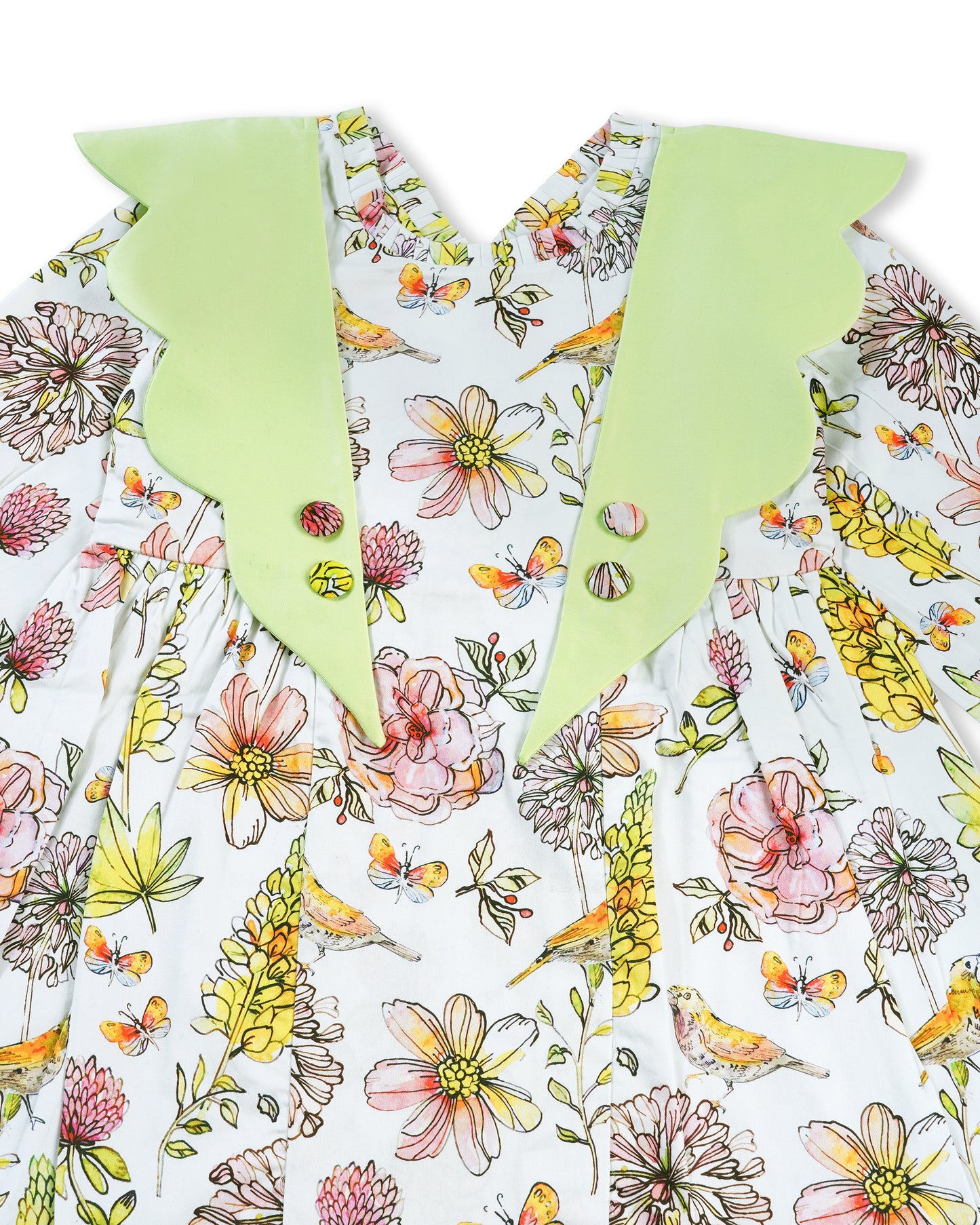 Girls Flower Flutter Dress