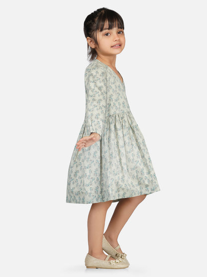 Girls cute kimono relaxed dress