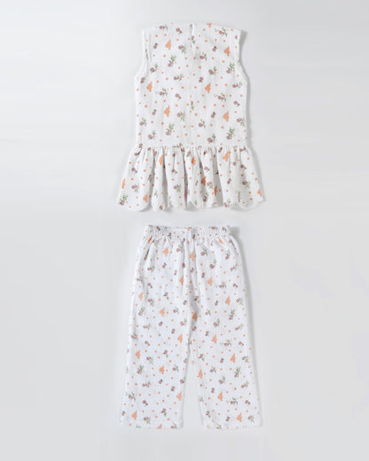 Spring Blossom Muslin Co-ord Set