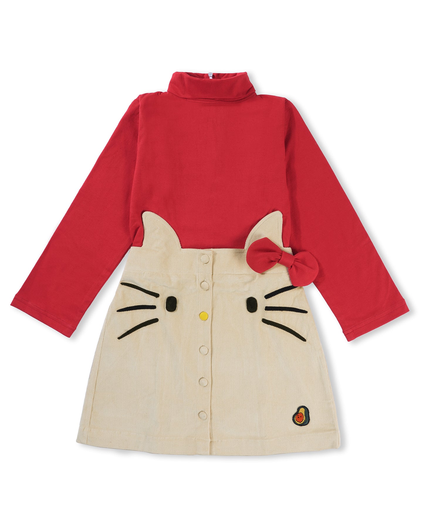 Girls Purrfect Kitty Skirt Dress