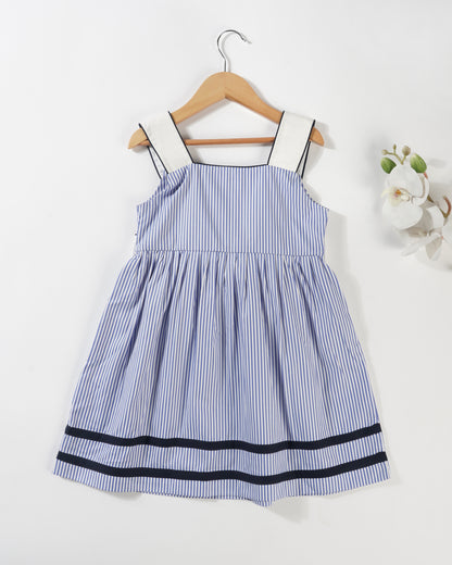 Avokiddos Girls Sailor Girl dress